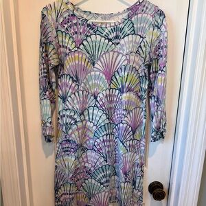Lilly Pulitzer Colorful Shell Pattern Dress